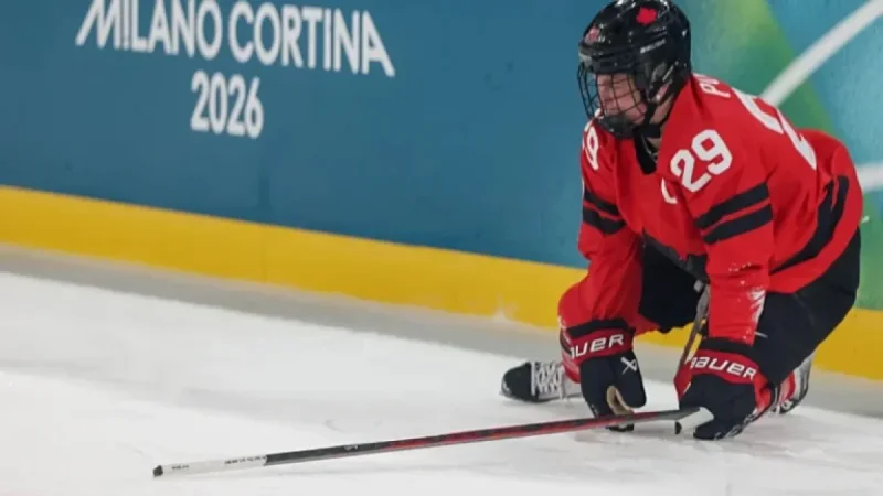 Injured Marie-Philip Poulin Sidelines for Finland Hockey Match