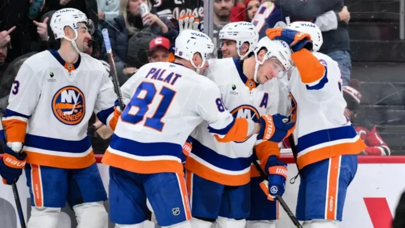 Islanders’ Horvat and Palat Clash as Olympic Rivals in Opening Match