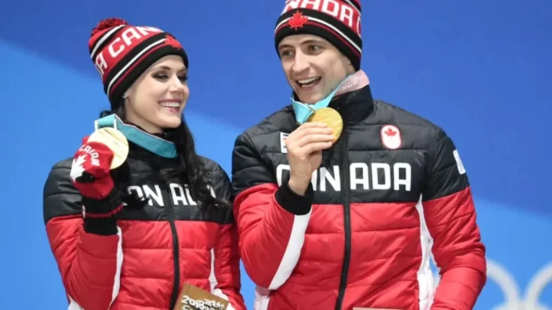 Olympic Icon Scott Moir Reflects on Discussing Tessa Virtue at Wedding