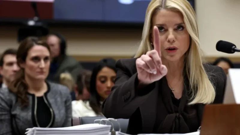 Pam Bondi Criticized by Lawmakers Over Epstein and Trump Cases