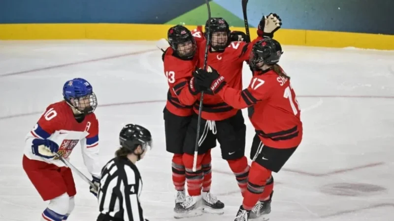 Poulin’s Exit Overshadows Canada’s Olympic Hockey Win Against Czech Republic