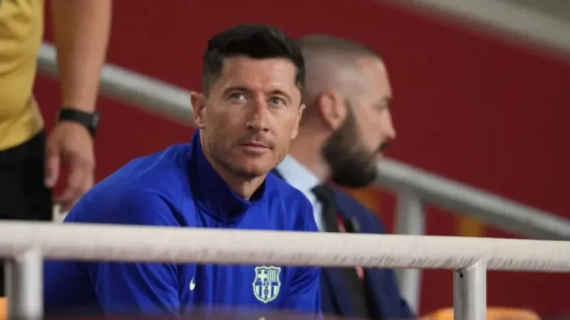 Robert Lewandowski Absent from Atlético vs Barcelona’s Copa del Rey Clash