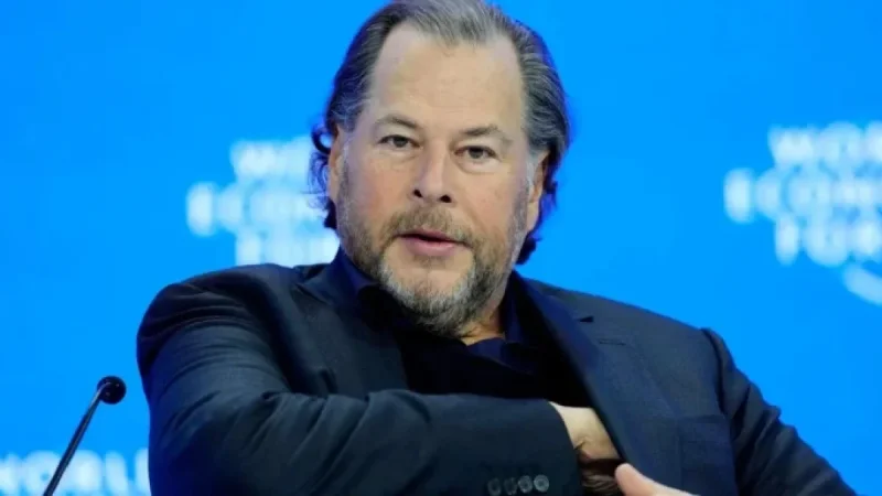Salesforce Executives Discuss CEO Benioff’s Controversial ICE Jokes