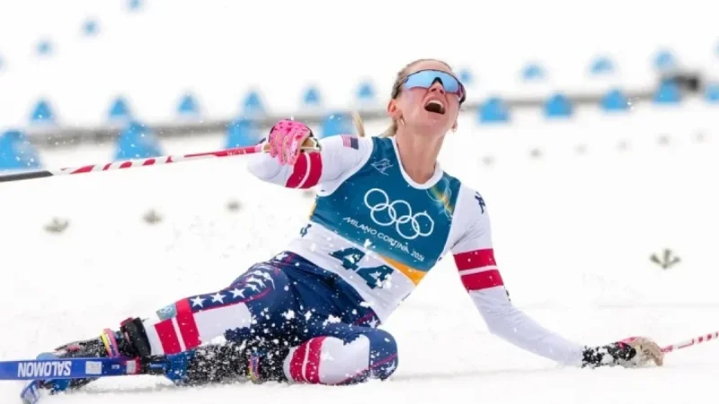 Jessie Diggins Wins Olympic Bronze, Pushes Beyond Limits in Painful Finish