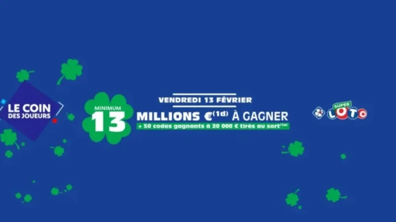 Win Minimum €13M in Friday the 13th Super LOTO® | FDJ®