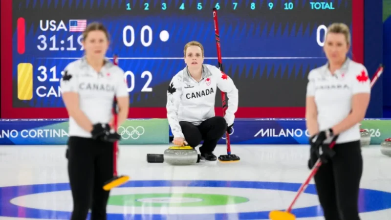 Fleury Confident After U.S. Ends Canada’s Women’s Olympic Curling Streak