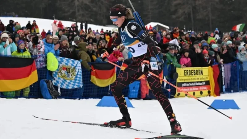 French Dominate Biathlon Sprint; Germans Eye Pursuit Race Success
