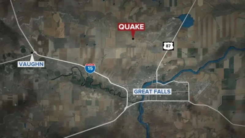 Minor Earthquake Shakes Great Falls on February 12, 2026