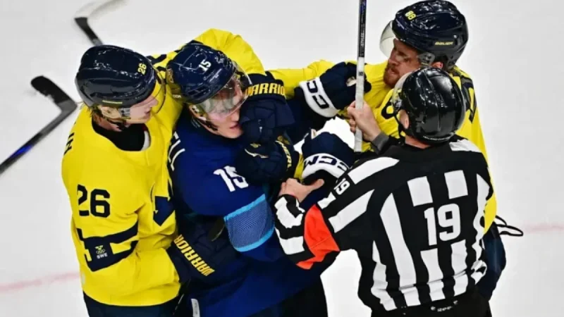 Nylander Shines Despite Sweden’s Olympic Loss to Finland