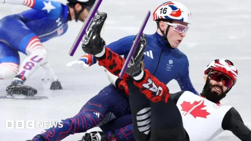 Olympic Speed Skater Crashes: Alcester Pupils Witness Dramatic Event