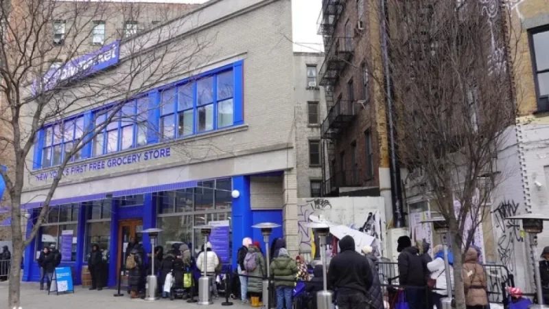Polymarket Unveils Chaotic Stunt Grocery Store on Opening Day