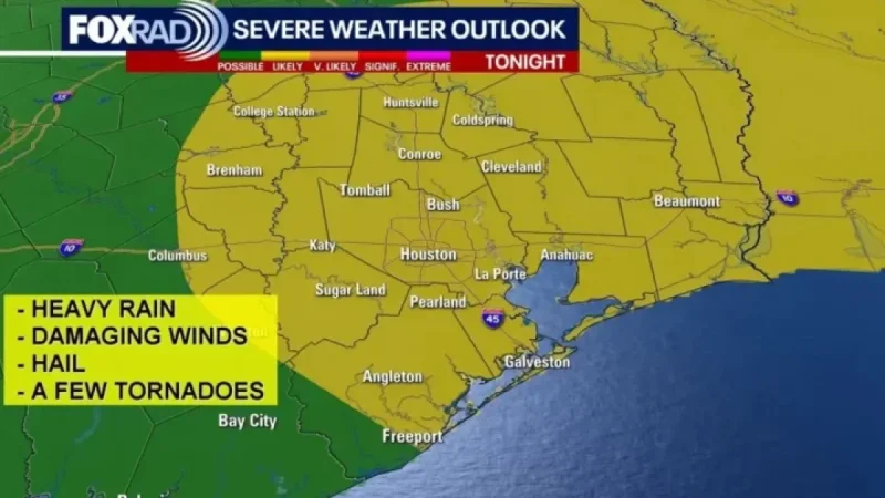 Severe Valentine’s Day Storm Hits Houston: Timeline and Impacts