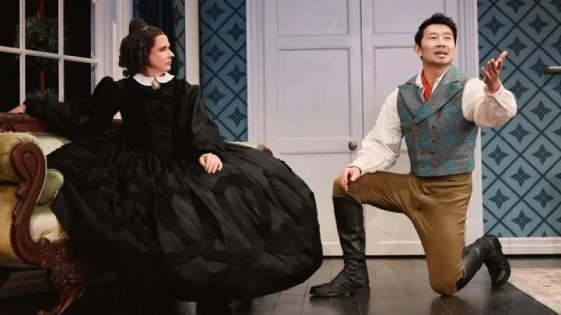 Simu Liu Shines in Broadway’s “Oh, Mary!” Performance