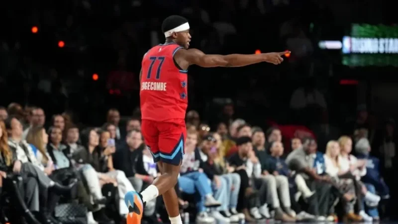 Sixers Rookie VJ Edgecombe Secures 2026 NBA Rising Stars MVP with Game-Winners
