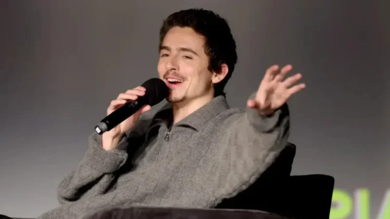 Timothée Chalamet Celebrates Theater Magic and Explains His Press Tour Vision