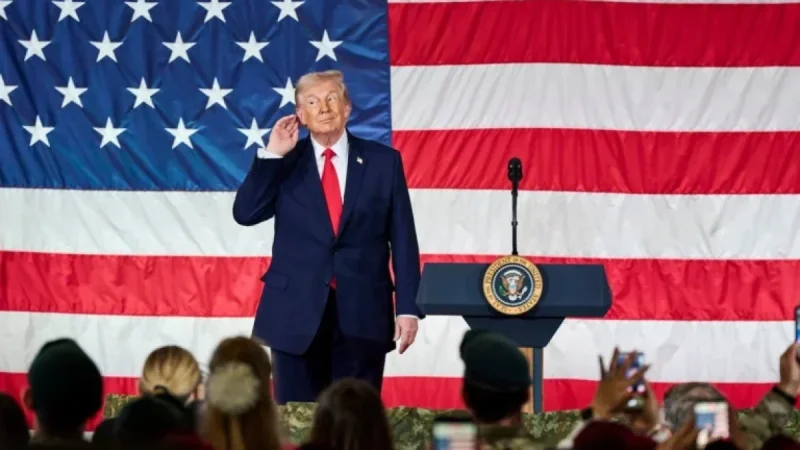 Trump Addresses Soldiers with Partisan Speech at Fort Bragg