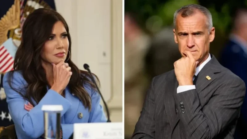 Trump Claims Exposing Kristi Noem’s Alleged Affair with Corey Lewandowski