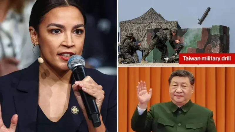 AOC Avoids Stance on U.S. Defense of Taiwan Against China Invasion