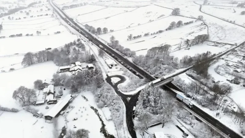 Arctic Air Mass Brings Snow to UK: Met Office Report