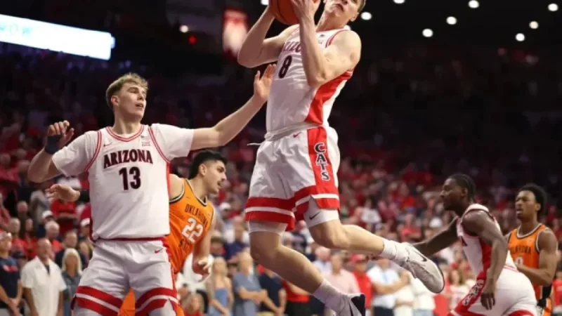 Arizona vs. Texas Tech: Men’s Basketball Game Time, TV, Odds, Streaming