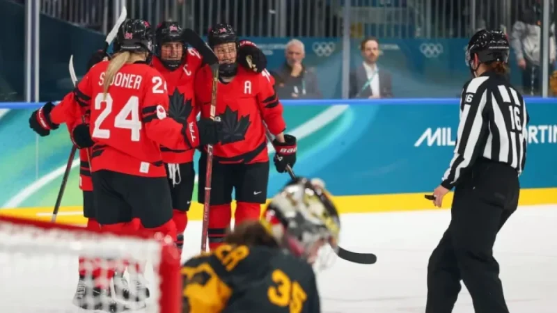 Canada Reaches Semi-Finals; Poulin Equals Wickenheiser Milestone at 2026 Olympics