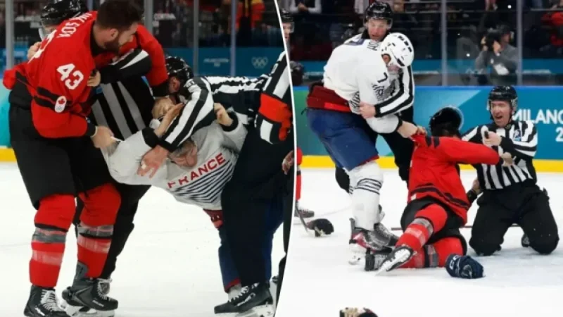 Canada’s Tom Wilson Ejected After Intense Olympic Fight Scene