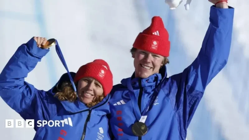 Charlotte Bankes and Huw Nightingale Secure Snowboard Cross Gold at 2026 Winter Olympics