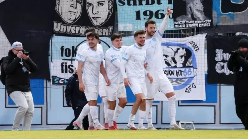 Chemnitzer FC Stuns Top Team Lok Leipzig in Regional League Jubilee Match