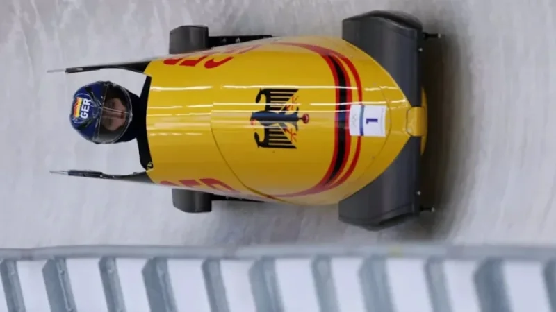 Laura Nolte Dominates Women’s Monobob After Two Heats at 2026 Winter Olympics