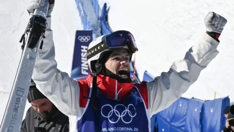 Mikaël Kingsbury Clinches Canada’s First Gold Medal
