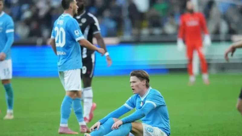 Scott McTominay Misses Napoli vs Roma Clash Due to Injury