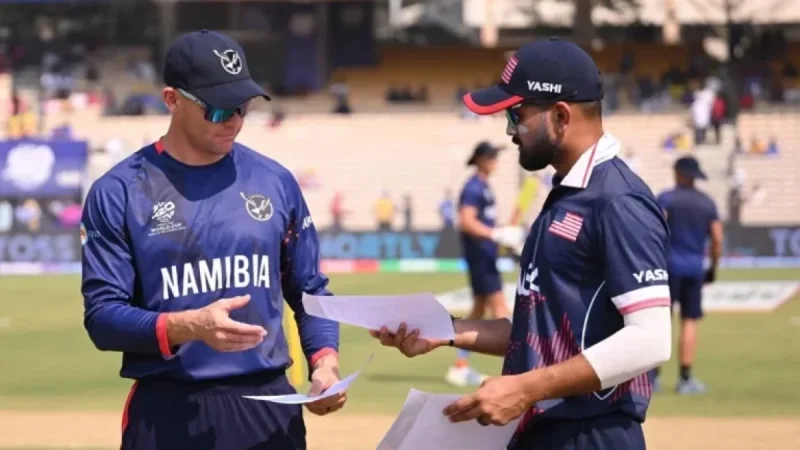 USA Choose to Bat; Netravalkar Replaces Kenjige
