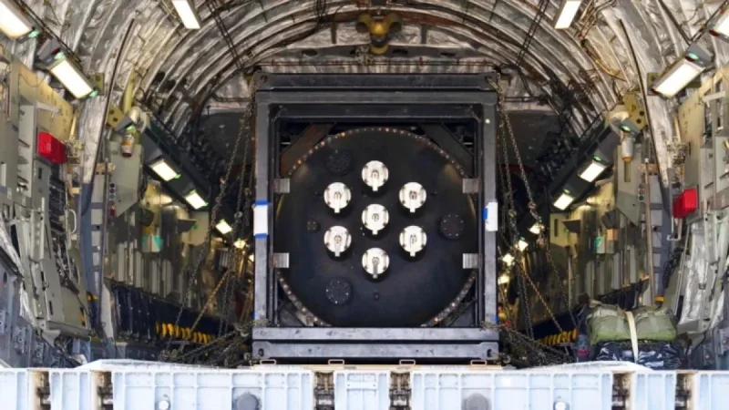 C-17 Aircraft Airlifts First Micro Nuclear Reactor