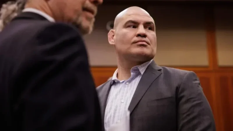 Cain Velasquez Freed After 10 Months in Attempted Murder Case