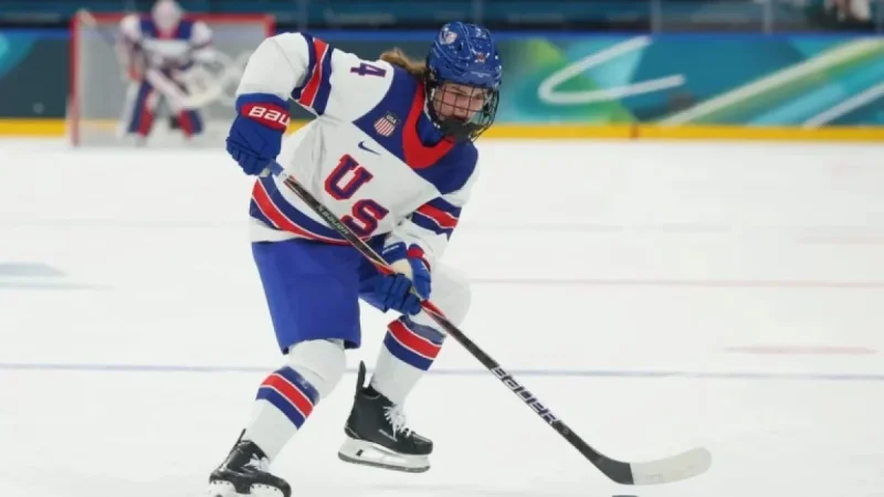 Caroline Harvey Shines at Olympics, Elevates U.S. Women’s Hockey