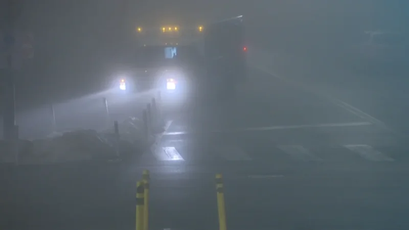 Dense Fog Expected for Pittsburgh Area Holiday Morning Commute