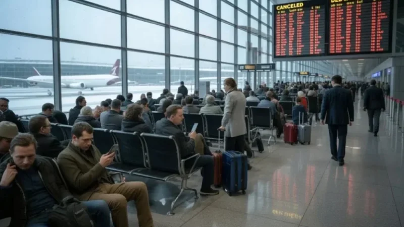 Europe Flight Chaos: 733 Cancellations and 5,092 Delays Hit Major Airports