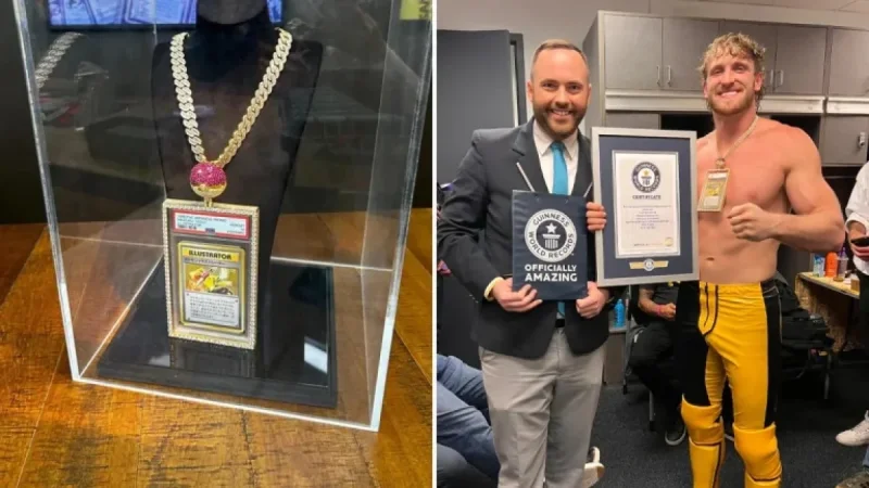 Logan Paul’s Rare Pokemon Card Sets Auction Record for Price