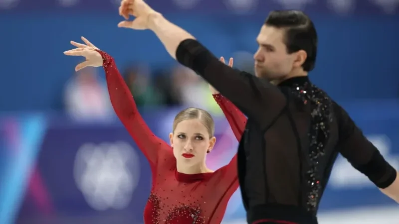 Minerva Hase and Nikita Volodin Lead Olympic Pairs Short Program