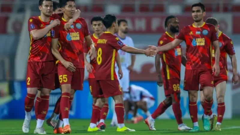 PFC Nasaf Triumphs 2-1 Over Sharjah FC in MD8 Clash