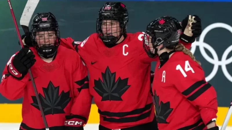 Poulin Matches Wickenheiser’s Record in Canada’s Quarter-Final Win Over Germany