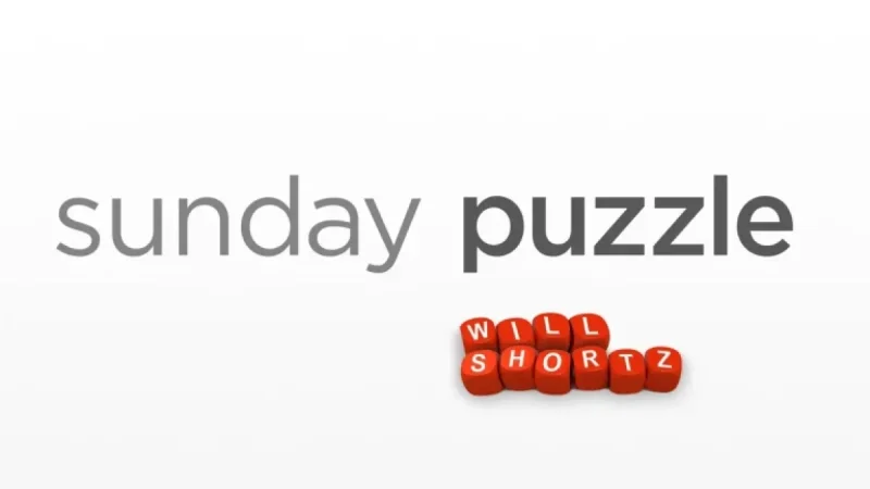 Sunday Puzzle Unveils Common Threads: NPR