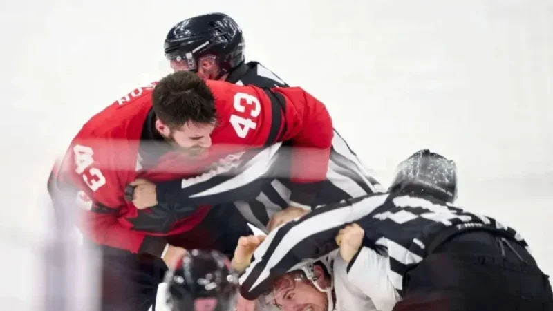 Tom Wilson Unfazed by Olympic Fighting Ban – The Athletic