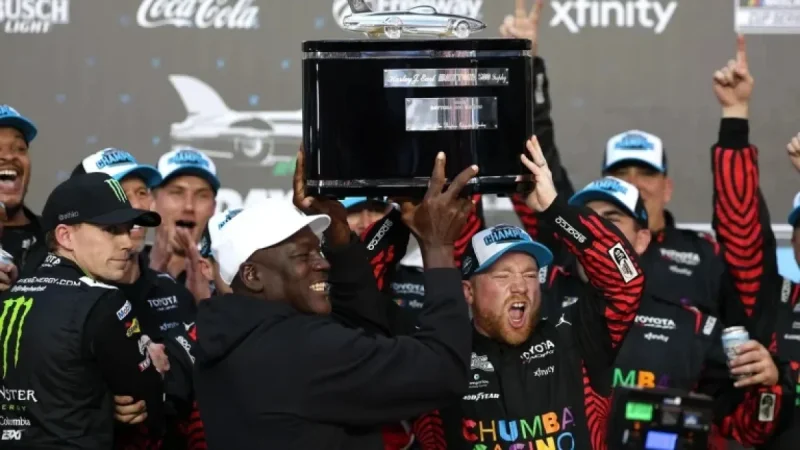 Tyler Reddick Claims Daytona 500 Victory for Michael Jordan in Intense Finish