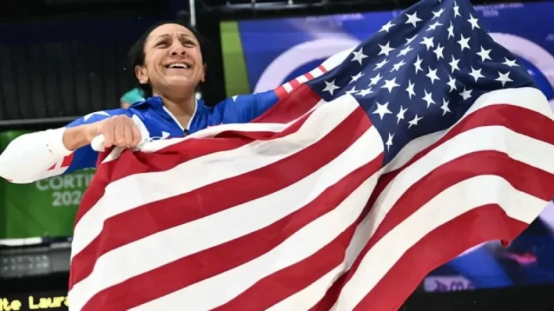USA’s Meyers Taylor Wins Gold; China’s Gu Silver in 2026 Olympics Day 10