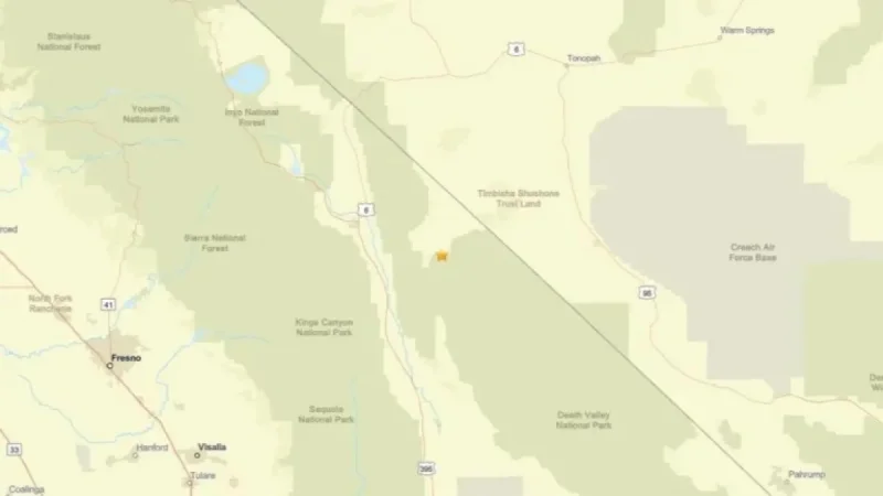 2.0 Magnitude Earthquake Strikes Near Big Pine, CA on February 17