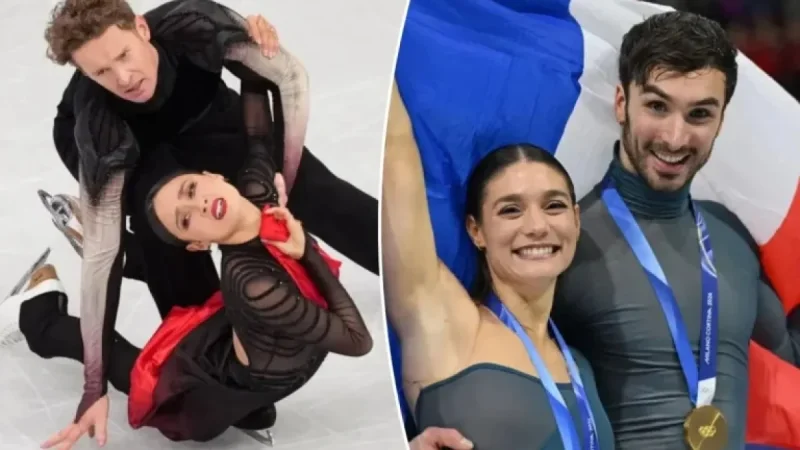 French Ice Dancers Confidently Address Olympic Judging Controversy