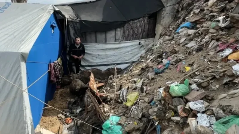 Gaza’s Displaced Endure Rat-Infested Conditions