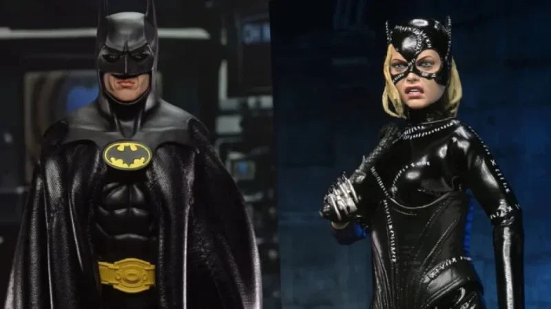 NECA Unveils Michael Keaton Batman, Michelle Pfeiffer Catwoman, Danny DeVito Penguin Figures