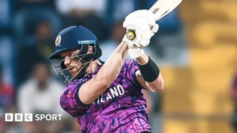 Nepal vs Scotland LIVE: ICC T20 World Cup 2026 Cricket Highlights